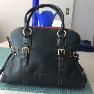 Florentine Domed Buckle Satchel